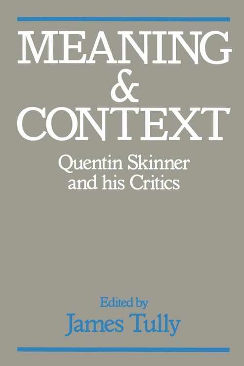 Produktbild: Meaning and Context