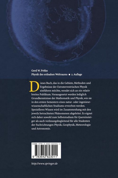 Produktbild: Physik des erdnahen Weltraums