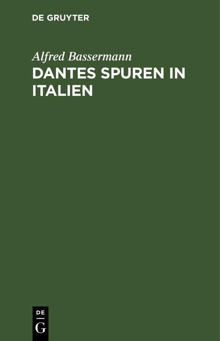 Produktbild: Dantes Spuren in Italien