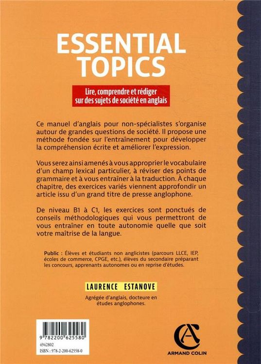 Produktbild: Essential topics