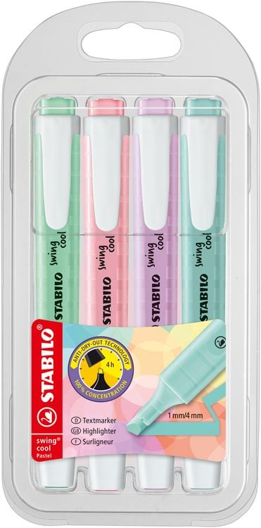 Produktbild: STABILO Textmarker swing cool Pastel