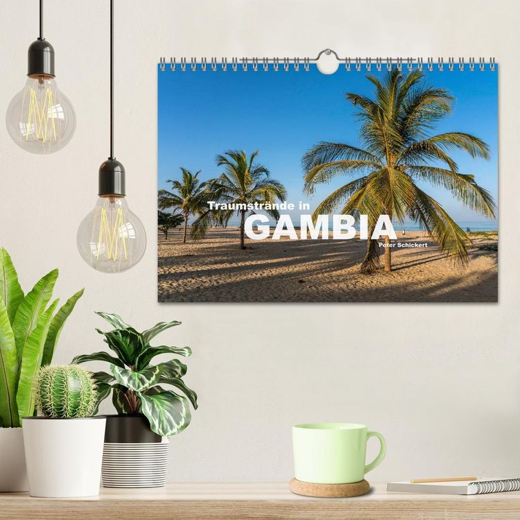Produktbild: Traumstr&auml;nde in Gambia (Wandkalender 2026 DIN A4 quer), CALVENDO Monatskalender