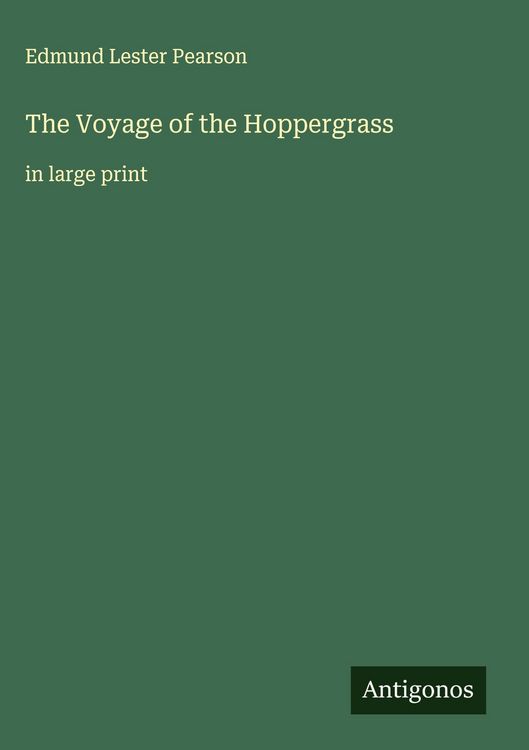 Produktbild: The Voyage of the Hoppergrass