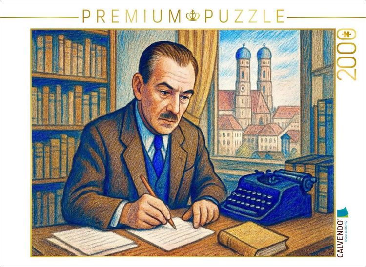 Produktbild: CALVENDO Puzzle Erich K&auml;stner | 2000 Teile Lege-Gr&ouml;&szlig;e 90x67cm Foto-Puzzle f&uuml;r gl&uuml;ckliche Stunden