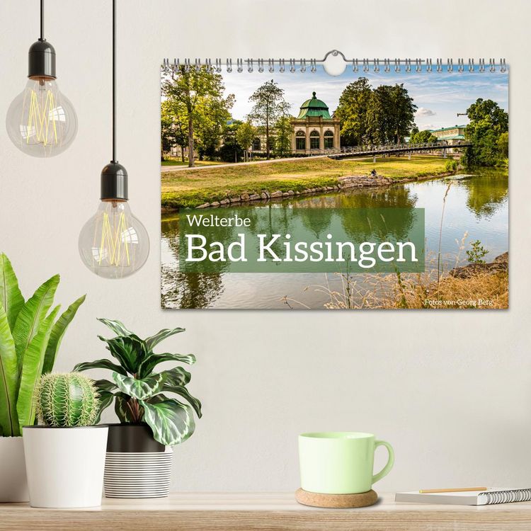 Produktbild: Welterbe Bad Kissingen (Wandkalender 2026 DIN A4 quer), CALVENDO Monatskalender
