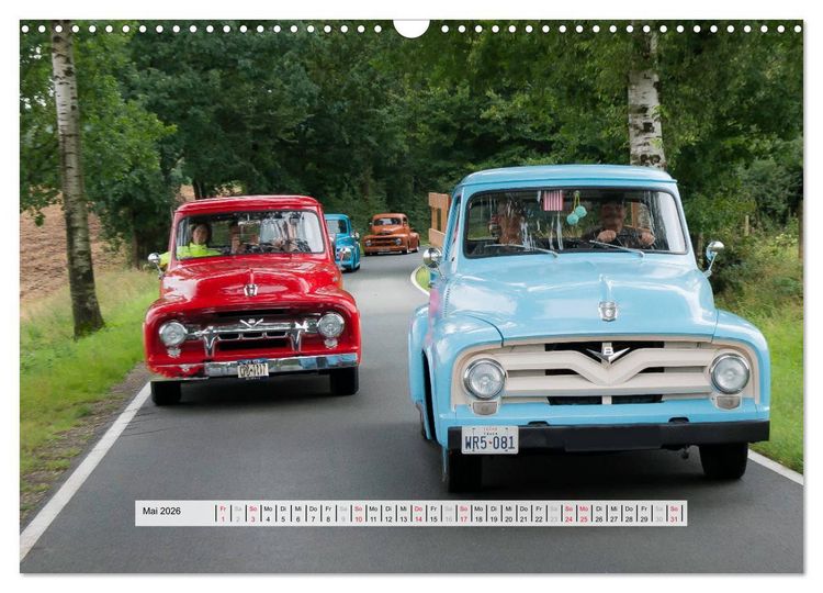 Produktbild: FORD F 1 - F 100 (Wandkalender 2026 DIN A3 quer), CALVENDO Monatskalender