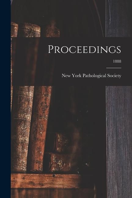 Produktbild: Proceedings; 1888