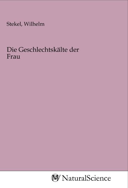 Produktbild: Die Geschlechtsk&auml;lte der Frau
