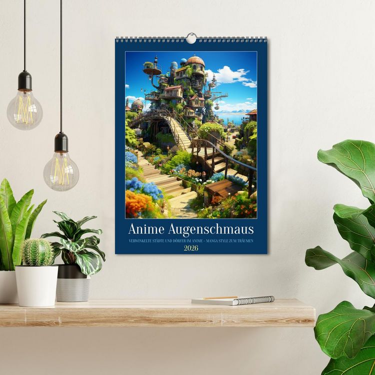 Produktbild: Anime Augenschmaus (Wandkalender 2026 DIN A3 hoch), CALVENDO Monatskalender