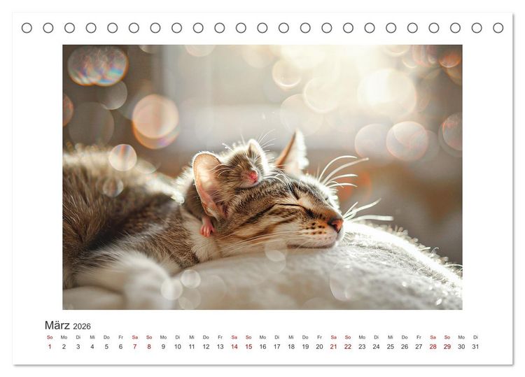 Produktbild: Einfach mal abh&auml;ngen (Tischkalender 2026 DIN A5 quer), CALVENDO Monatskalender