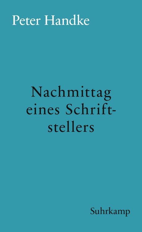 Produktbild: Nachmittag eines Schriftstellers