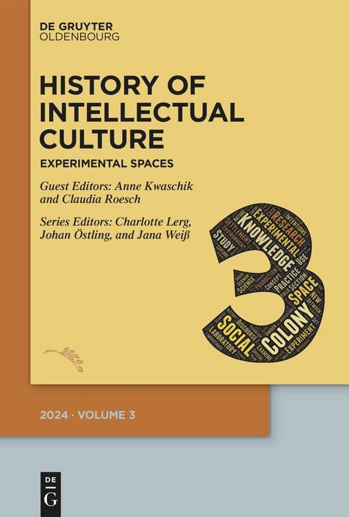 Produktbild: History of Intellectual Culture 3/2024