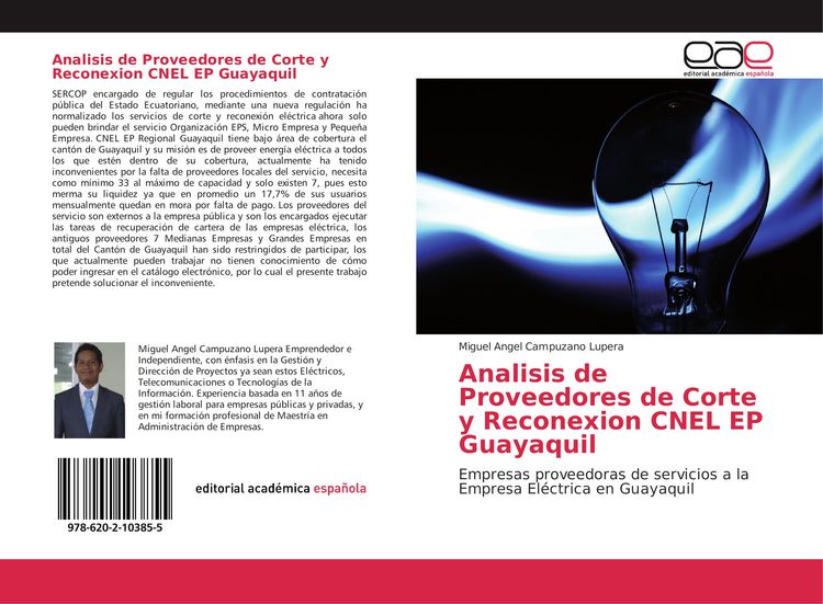 Produktbild: Analisis de Proveedores de Corte y Reconexion CNEL EP Guayaquil