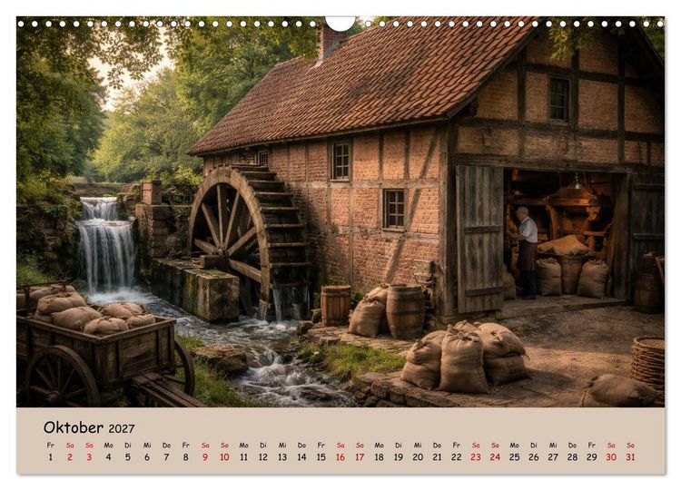 Produktbild: Ursprung: Berufe mit Geschichte. (Wandkalender 2027 DIN A3 quer), CALVENDO Monatskalender