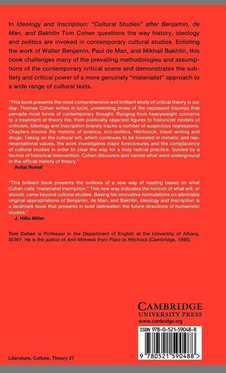 Produktbild: Ideology and Inscription