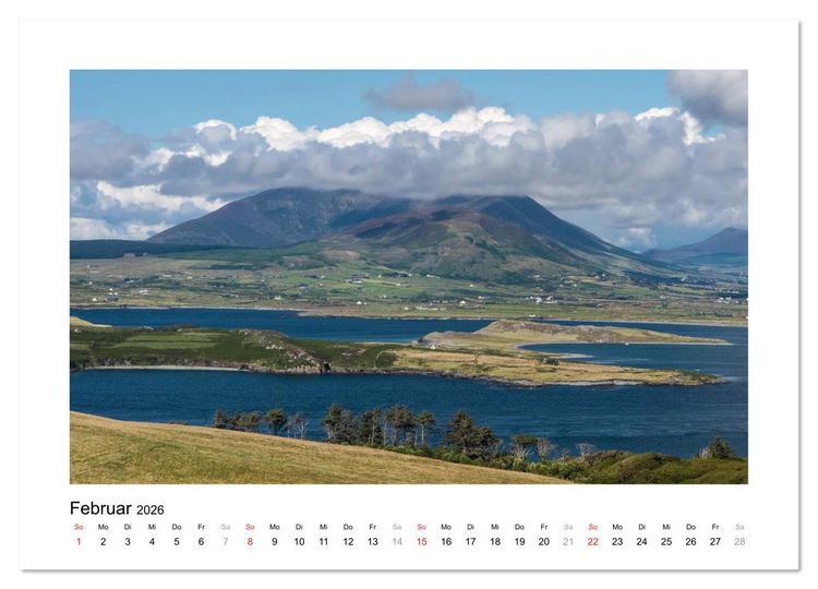 Produktbild: Kerry - Irlands rauer Westen (Wandkalender 2026 DIN A3 quer), CALVENDO Monatskalender