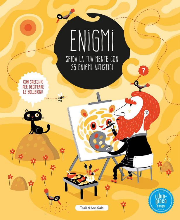 Produktbild: Enigmi. Sfida la tua mente con 25 enigmi artistici