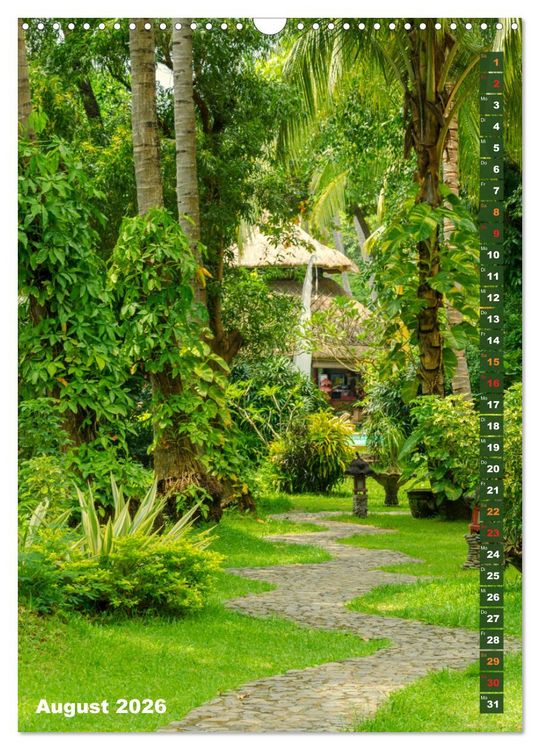 Produktbild: Exotisches Bali (Wandkalender 2026 DIN A3 hoch), CALVENDO Monatskalender