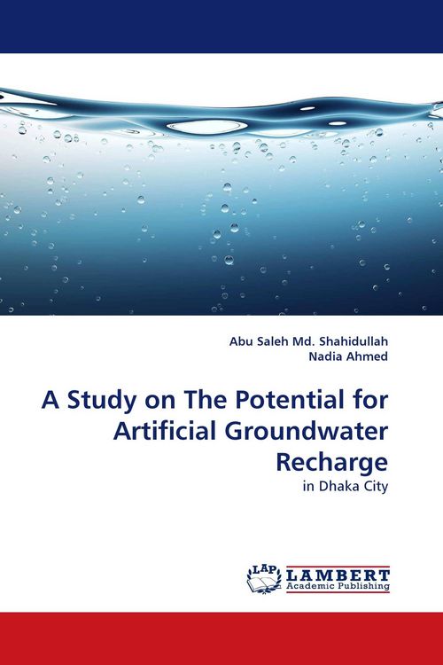 Produktbild: A Study on The Potential for Artificial Groundwater Recharge