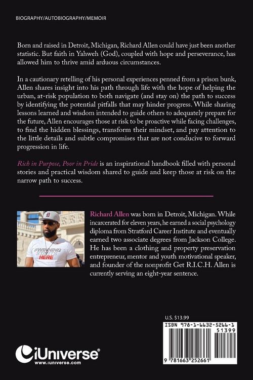 Produktbild: Rich in Purpose Poor in Pride