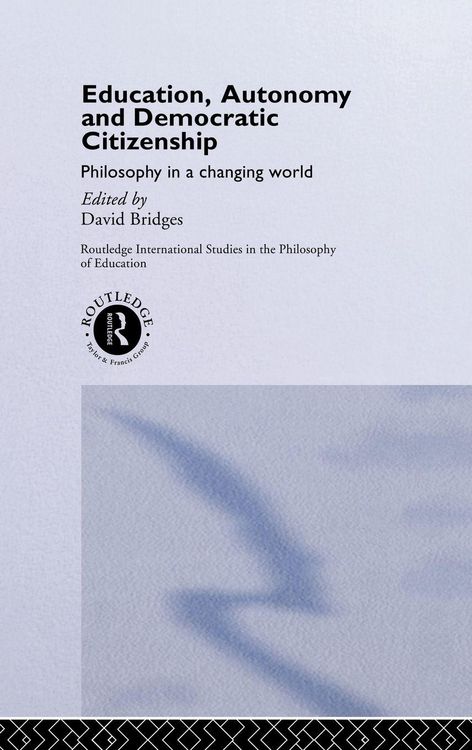 Produktbild: Education, Autonomy and Democratic Citizenship