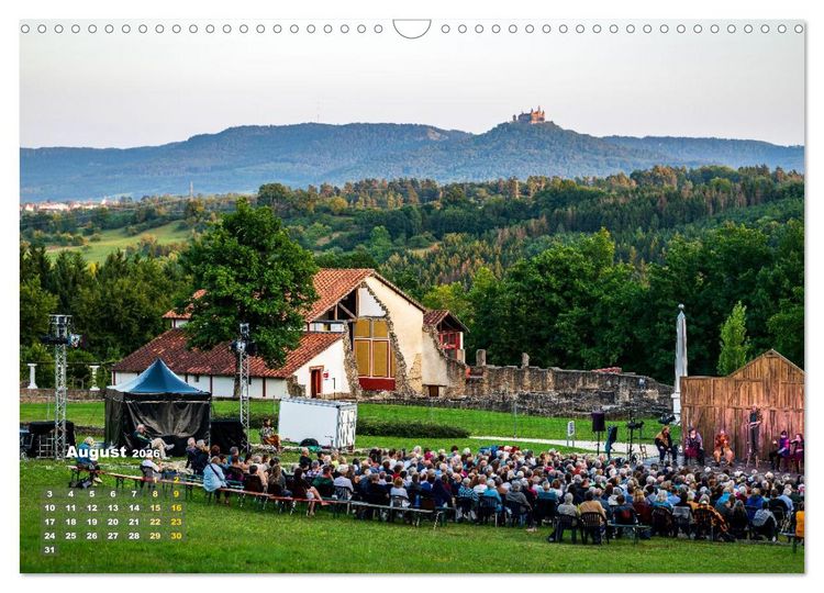 Produktbild: R&ouml;misches Freilichtmuseum Hechingen-Stein 2026 (Wandkalender 2026 DIN A3 quer), CALVENDO Monatskalender
