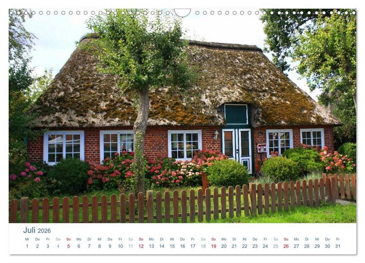 Produktbild: Schwansen 2026. Impressionen zwischen Schlei und Ostsee (Wandkalender 2026 DIN A3 quer), CALVENDO Monatskalender
