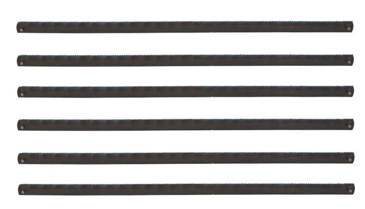 Produktbild: PEBARO 710-2BL - S&auml;gebl&auml;tter f&uuml;r Metall, 6 St&uuml;ck, Zahnteilung: 0,8mm-32 Z&auml;hne