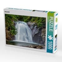 Produktbild: CALVENDO Puzzle Wasserfall | 1000 Teile Lege-Gr&ouml;&szlig;e 64x48cm Foto-Puzzle f&uuml;r gl&uuml;ckliche Stunden