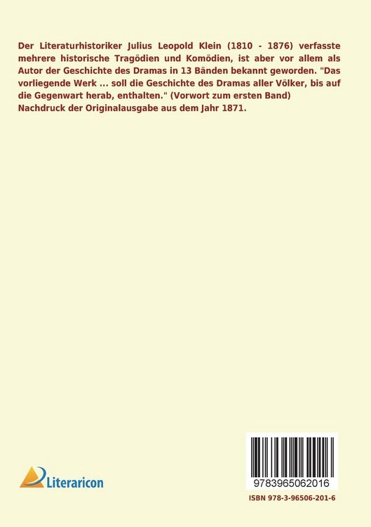 Produktbild: Geschichte des Dramas