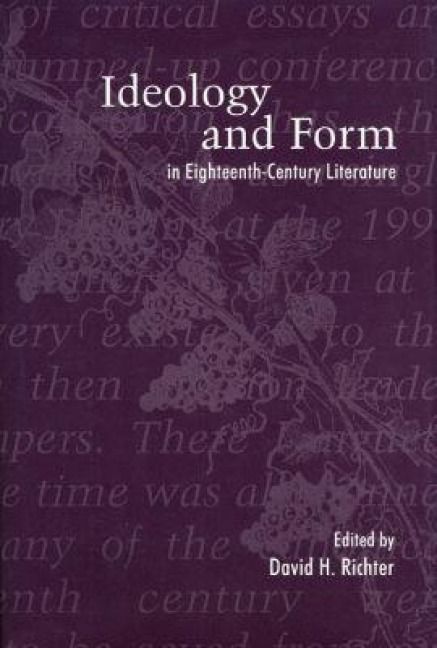 Produktbild: Ideology and Form in Eighteenth-Century Literature