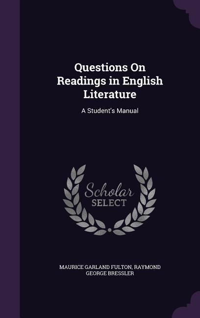 Produktbild: Questions On Readings in English Literature