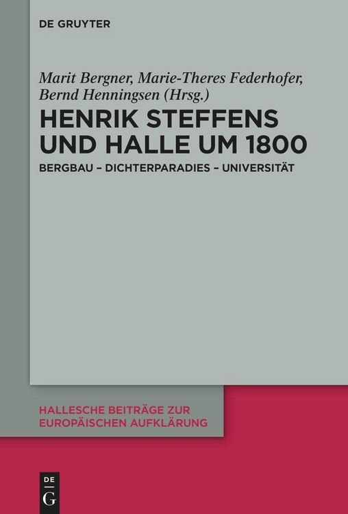 Produktbild: Henrik Steffens und Halle um 1800