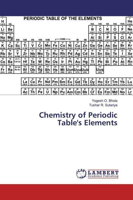 Produktbild: Bhola, Y: Chemistry of Periodic Table's Elements