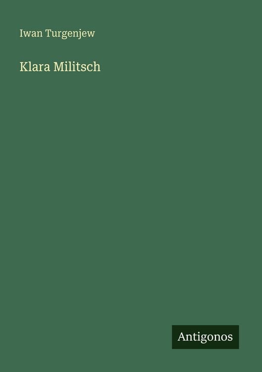 Produktbild: Klara Militsch
