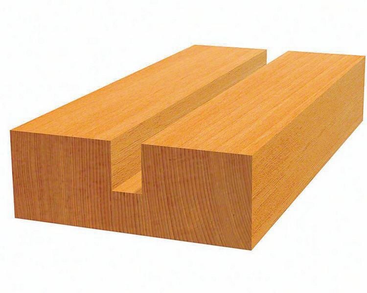 Produktbild: Bosch Accessories 2608628390 Nutfr&auml;ser Hartmetall L&auml;nge 56 mm Produktabmessung, &Oslash; 20 mm Schaftdurchmesser 8 mm