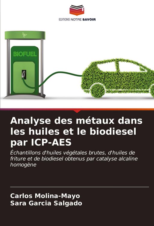 Produktbild: Analyse des m&eacute;taux dans les huiles et le biodiesel par ICP-AES
