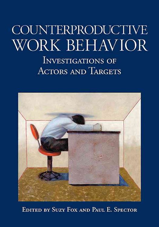 Produktbild: Counterproductive Work Behavior: Investigations of Actors and Targets