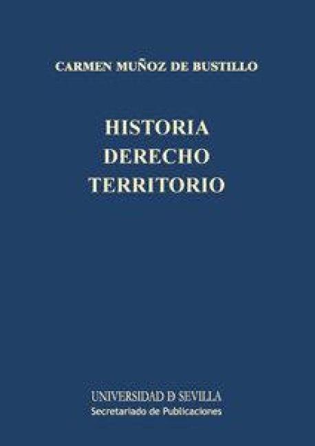 Produktbild: Historia, derecho, territorio