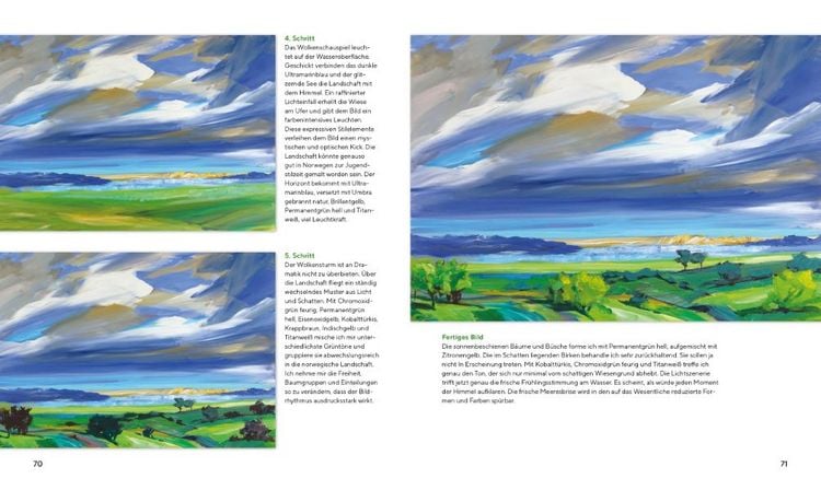Produktbild: Acrylmalerei Landschaften