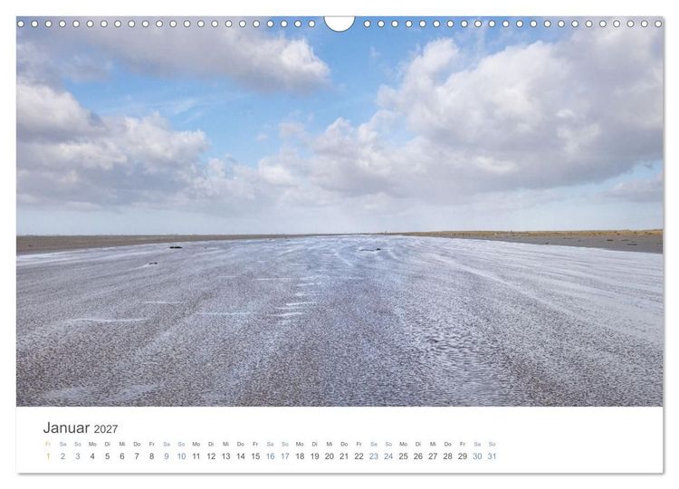 Produktbild: S&oslash;nderjylland - D&auml;nemarks S&uuml;den (Wandkalender 2027 DIN A3 quer), CALVENDO Monatskalender