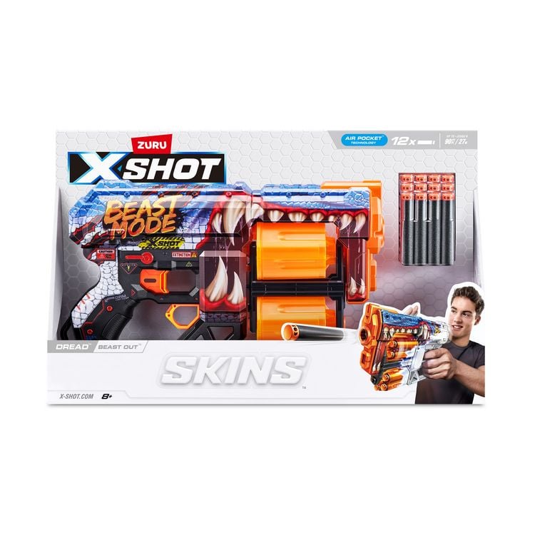Produktbild: XSHOT - Skins Dread Blaster mit Darts