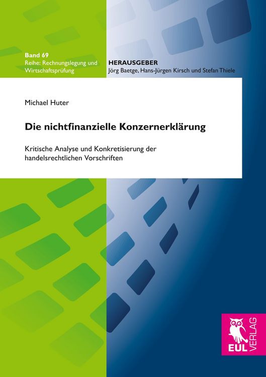 Produktbild: Die nichtfinanzielle Konzernerkl&auml;rung