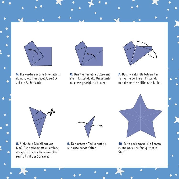 Produktbild: 88 x Origami Kids &ndash; Weihnachtssterne