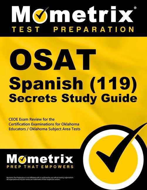 Produktbild: OSAT Spanish (119) Secrets Study Guide