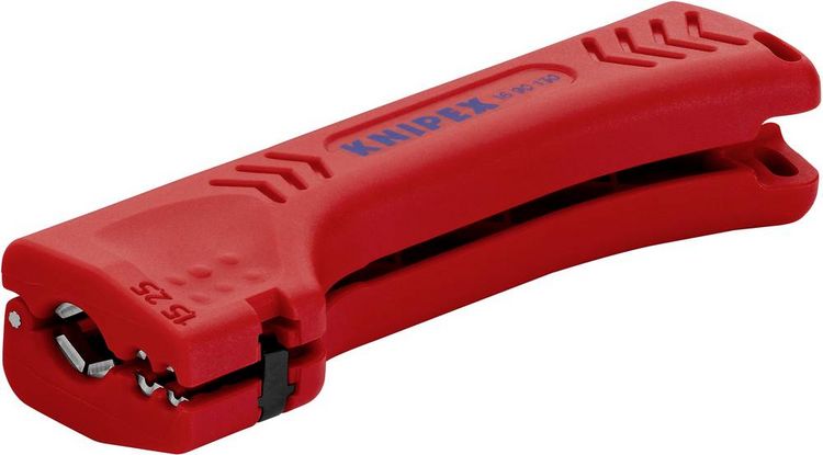 Produktbild: Knipex 16 90 130 SB Kabelentmanteler Geeignet f&uuml;r Rundkabel, Feuchtraumkabel 8 bis 13 mm 1.5 bis 2.5 mm&sup2;