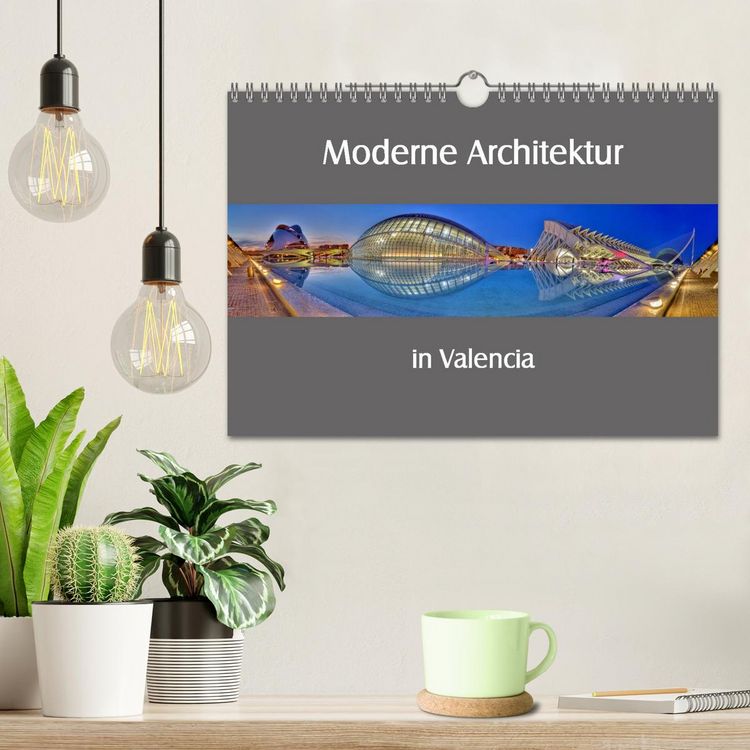 Produktbild: Moderne Architektur in Valencia (Wandkalender 2026 DIN A4 quer), CALVENDO Monatskalender