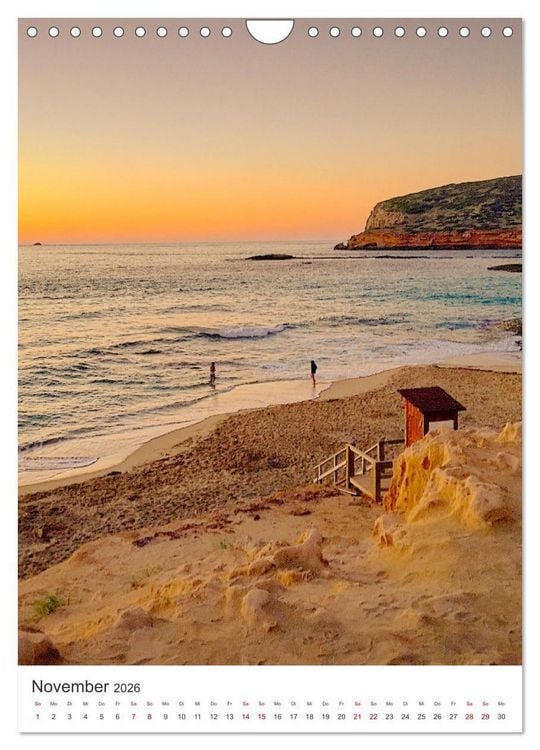 Produktbild: Ab nach Ibiza (Wandkalender 2026 DIN A4 hoch), CALVENDO Monatskalender