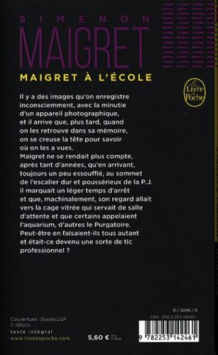 Produktbild: Maigret à l' école