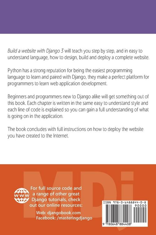 Produktbild: Build a Website With Django 3